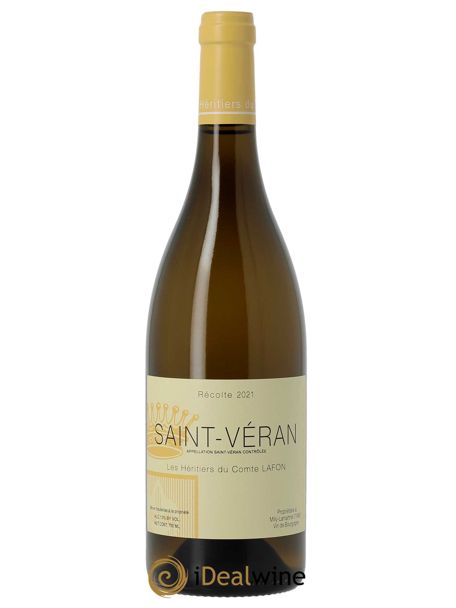 Saint-Véran Héritiers du Comte Lafon (Domaine des)  2021 - Lot de 1 Bouteille
