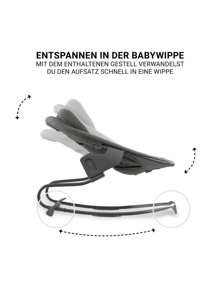 Hauck Beta Plus Natural 5-tlg. Newborn Set - Hochstuhl   in beige,grau günstig kaufen onesize