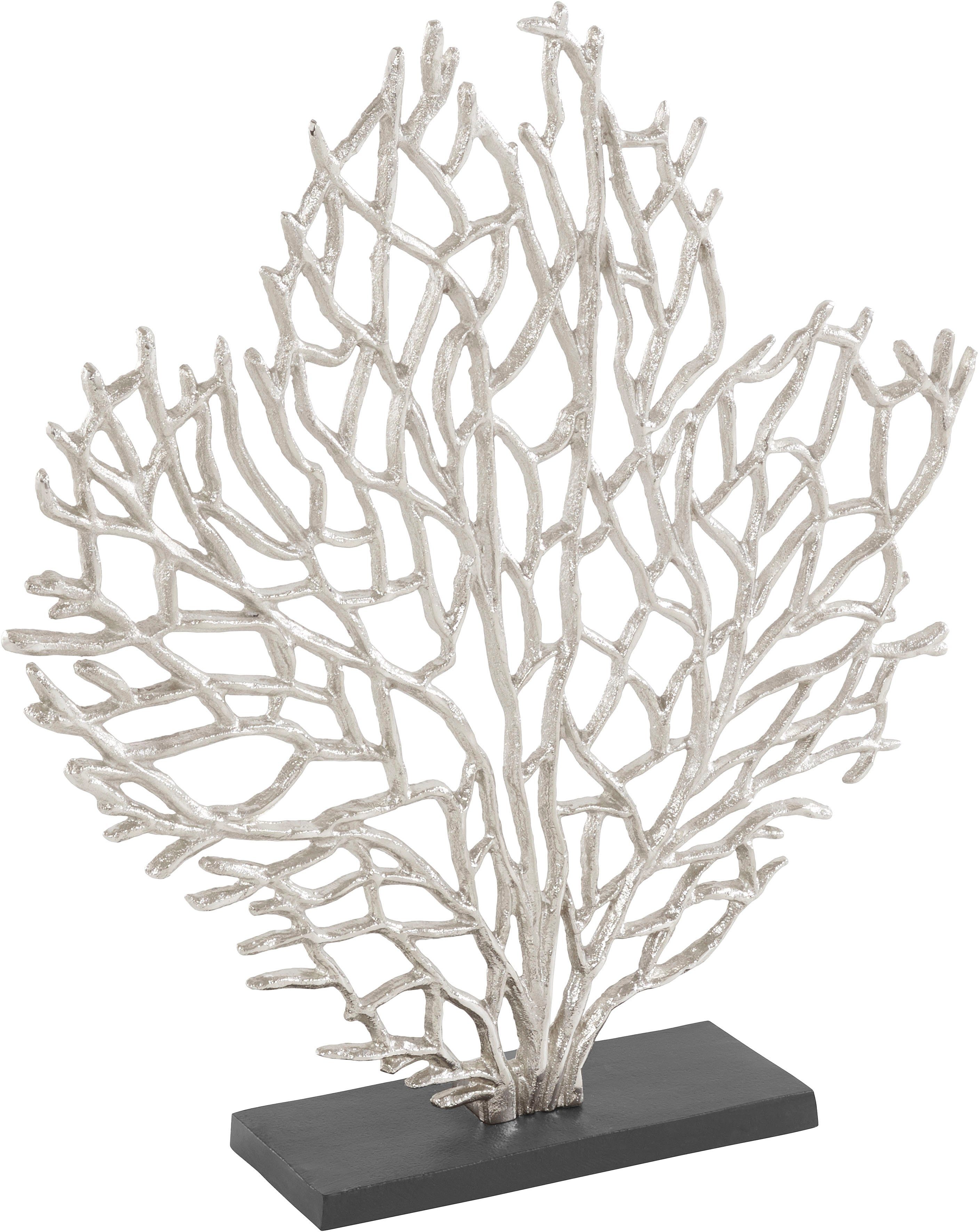 Guido Maria Kretschmer Home&Living Dekofigur Coral (1 St), Dekoobjekt, silber