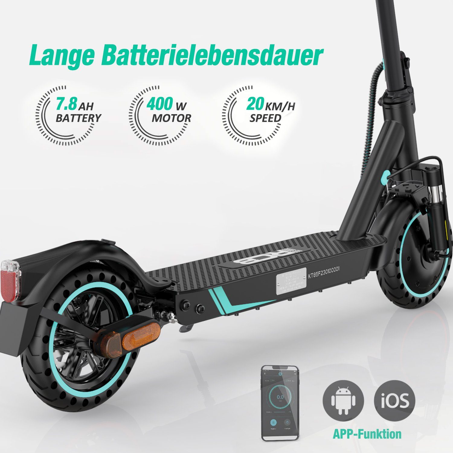 RCB E-Scooter, 8.5