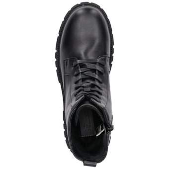 Puccetti Schnür Boots in schwarz