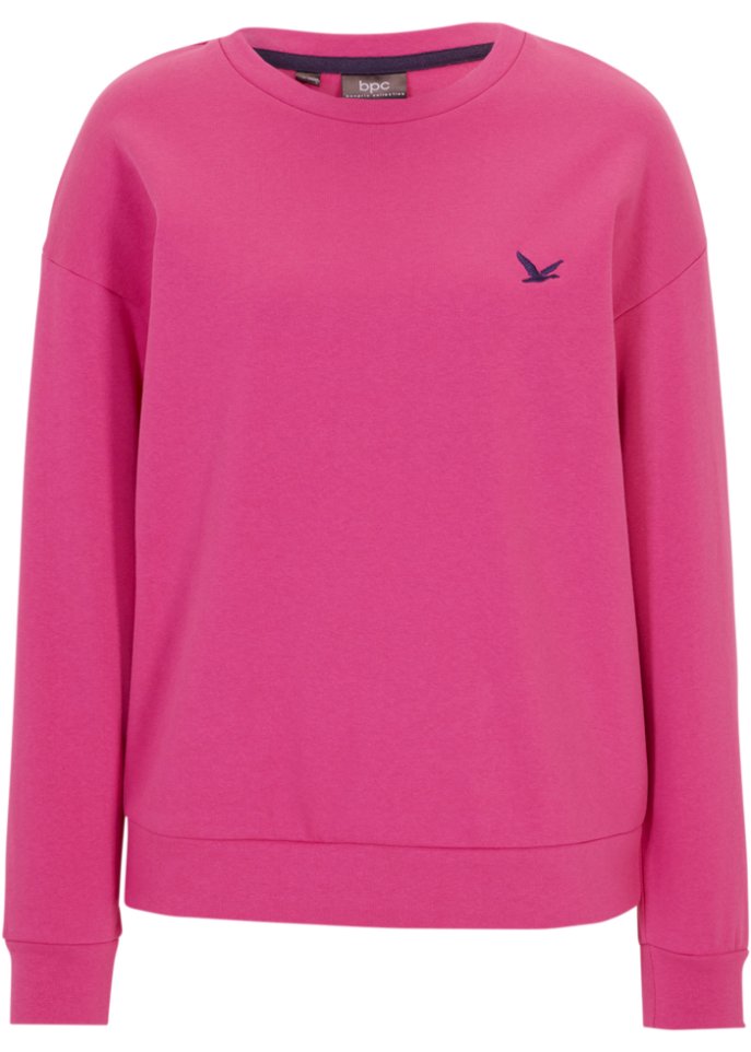 Sweatshirt mit Stickung