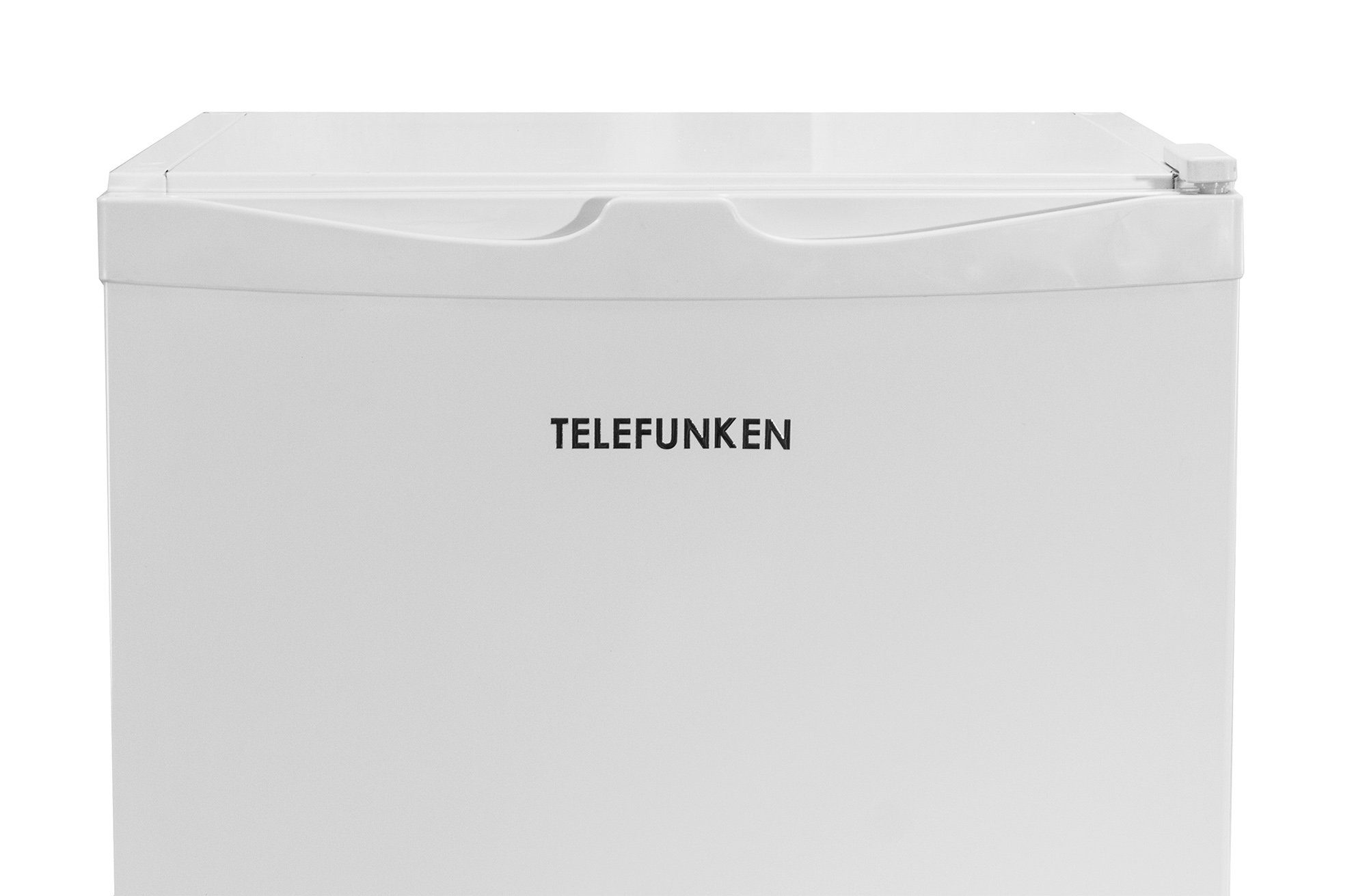 Telefunken Kühlschrank CF-33-101-W, 82.1 cm hoch, 48 cm breit, Tischkühlschrank mit Eiswürfelfach, 89 L Gesamt-Nutzinhalt
