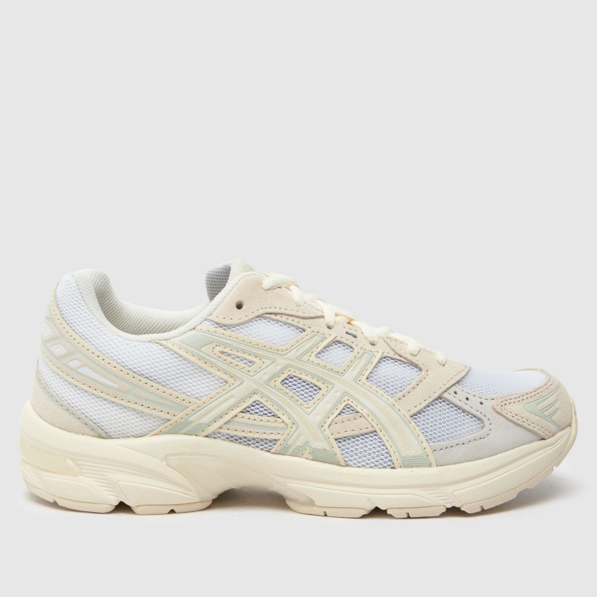 ASICS gel-1130 träningsskor i vitt och beige