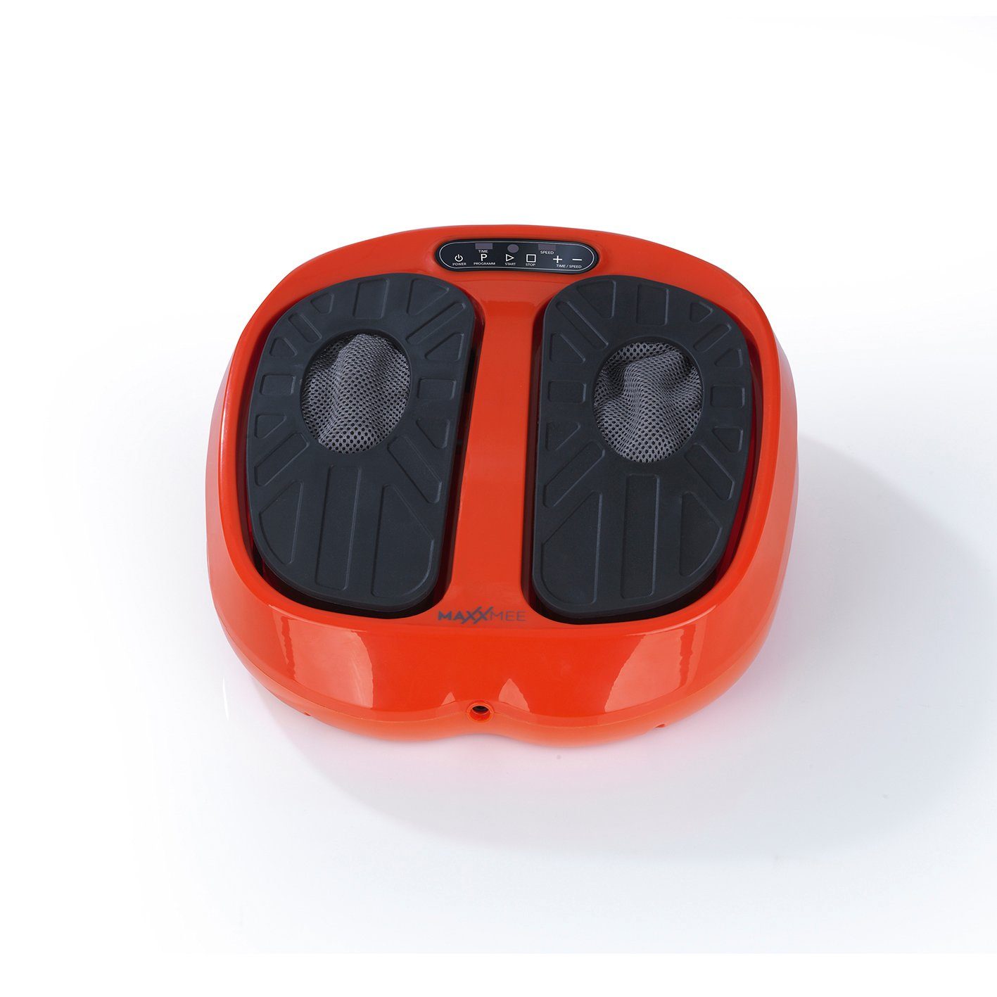 MAXXMEE Vibrationsplatte, 30 W, 15 Intensitätsstufen, Training & Massage in Orange