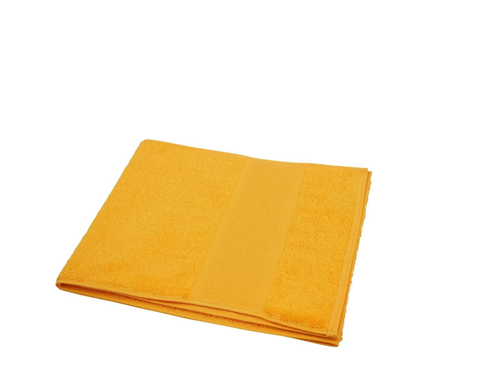 Sensepura Sporthandtuch Sporttuch, Schweißtuch Frottee orange, Frottee (1-St), saugfähig und schnell trocknend