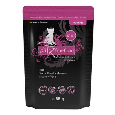 Sparpaket catz finefood Purrrr Pouch 24 x 85 g