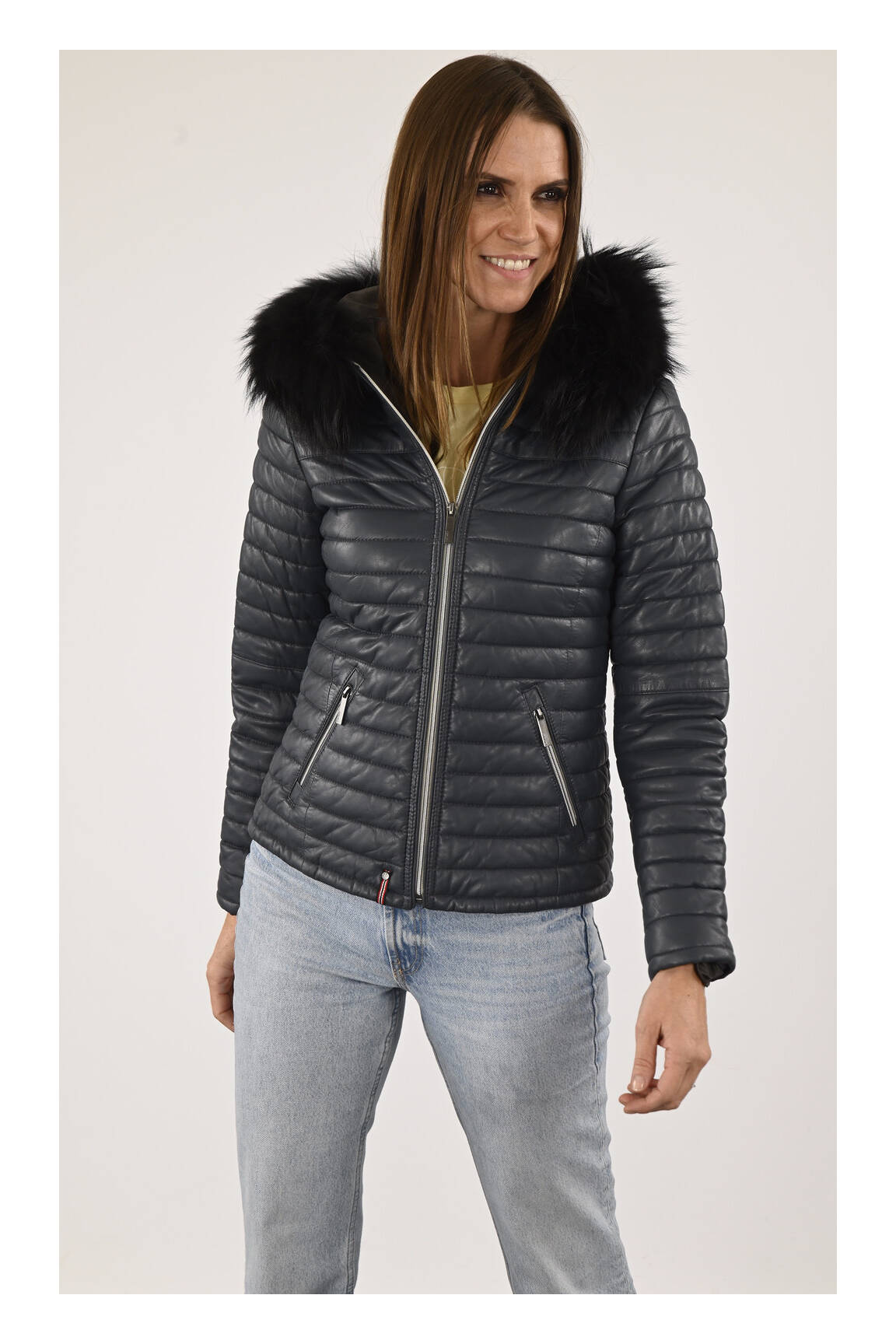 Oakwood Doudounes Femme couleur bleu