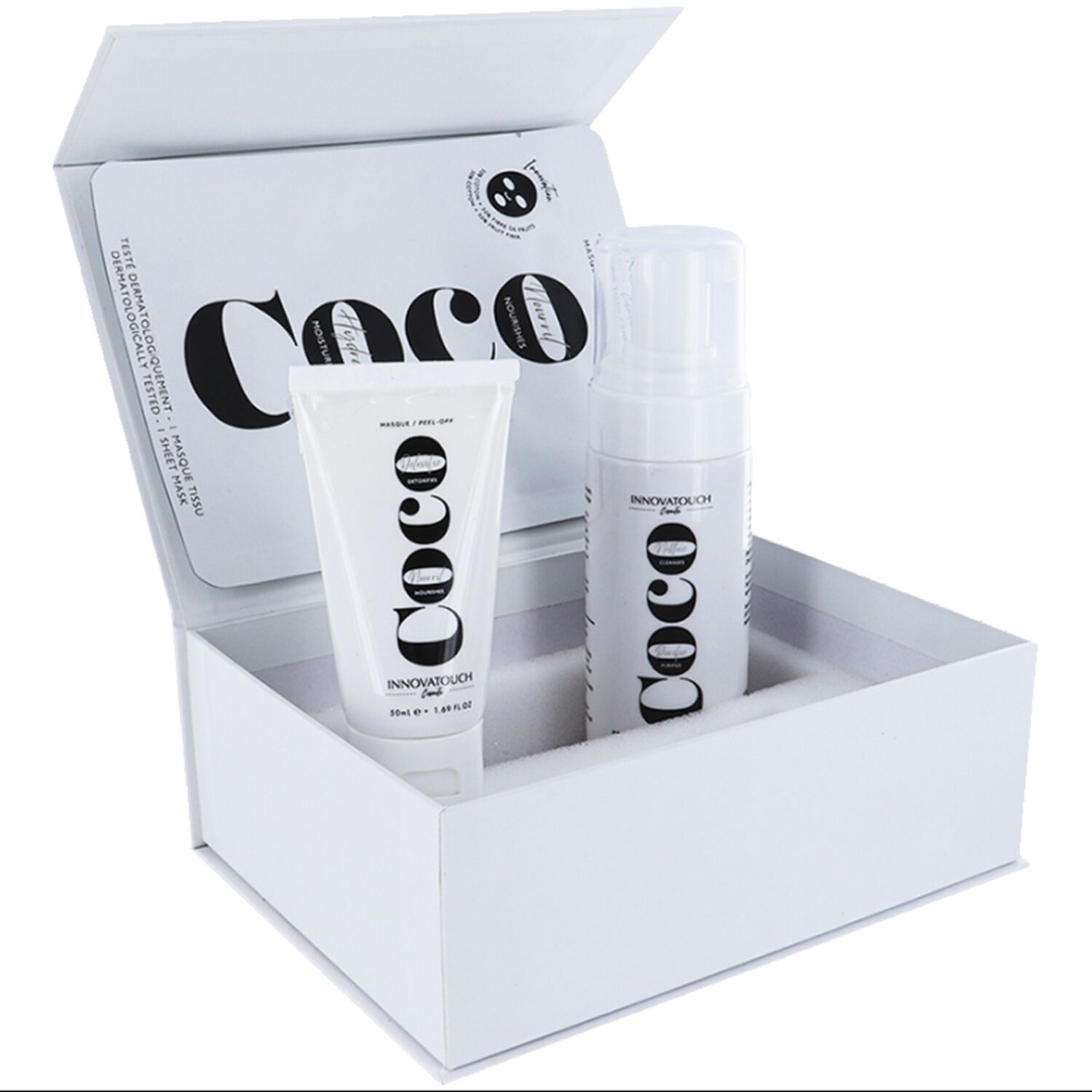 Innovatouch Coco Coffret 1 Masque Peel-Off 50 ml + 2 Soins