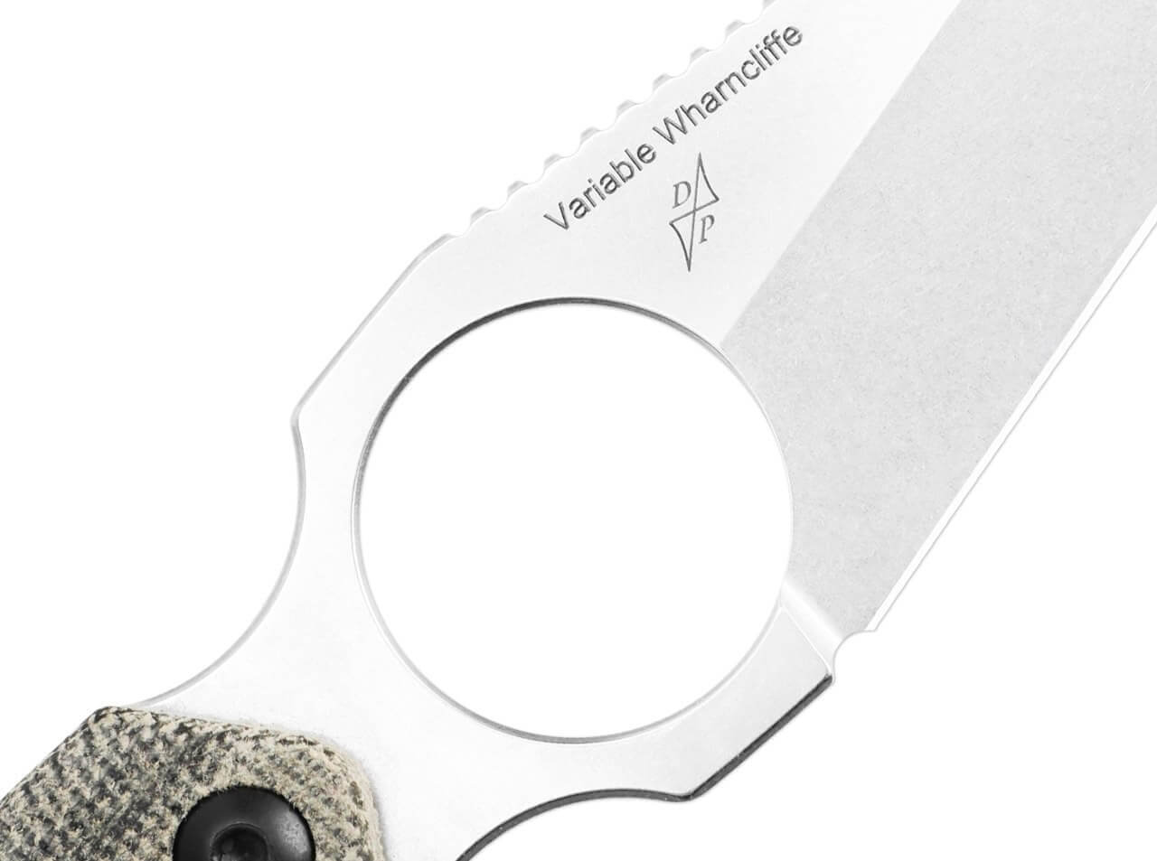 Variable Wharncliffe D2 Micarta Green