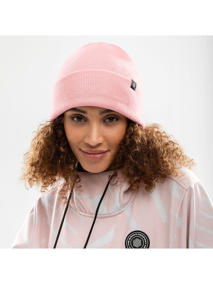 Siroko Mütze ''Snowflake'' in Rosa günstig kaufen onesize