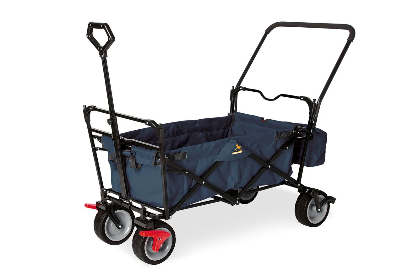 Pinolino Kinderträume Pinolino Klappbollerwagen Paxi dlx Comfort mit Bremse, marineblau