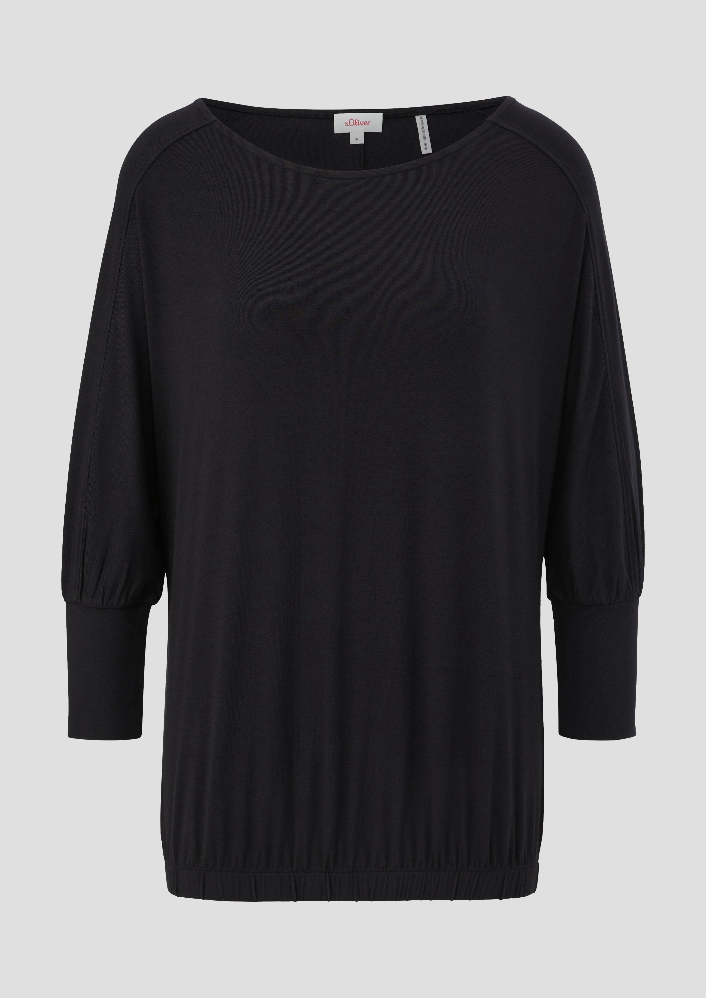 T-Shirt aus Viskosestretch  2137160-9999
