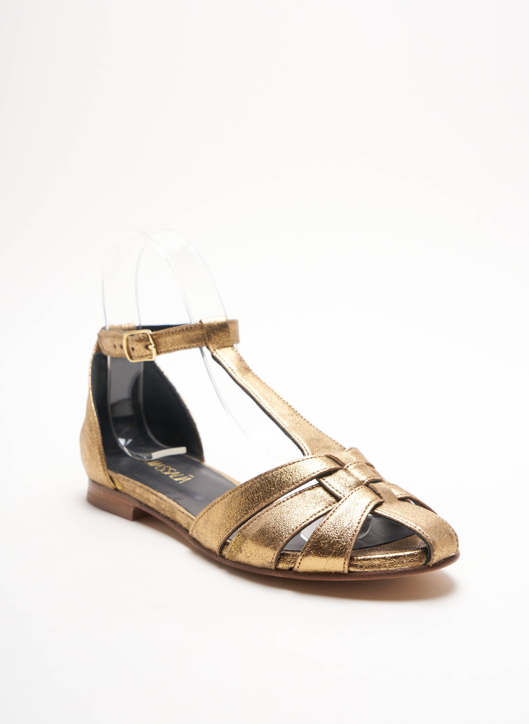 Kmassalia Sandales Nu Pieds Femme couleur beige