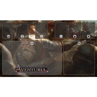 Aventuria Spielmatte Zwergischer Schmied