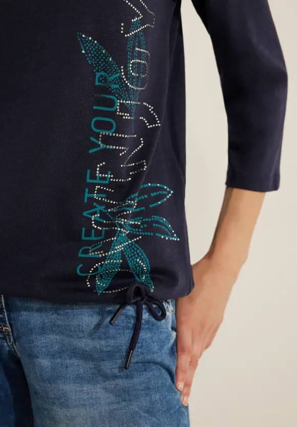 CECIL Shirt mit Frontprints