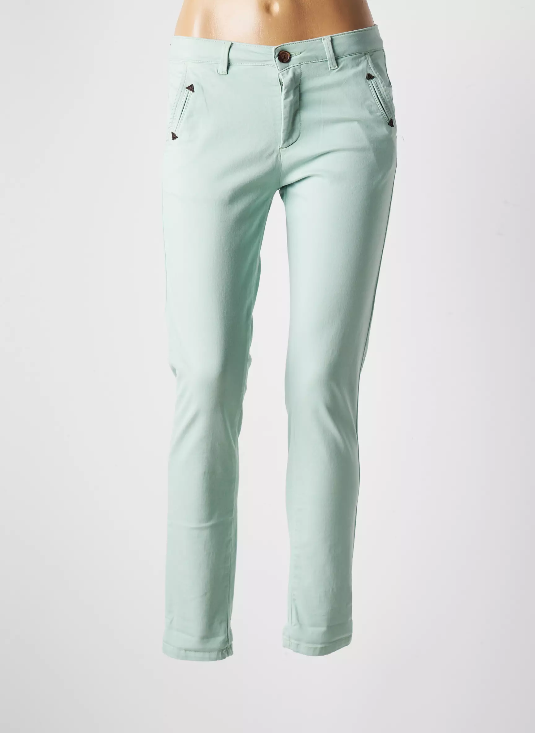Hod Pantalons Chino Femme couleur vert