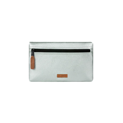 Medium front pocket, silver Colaba