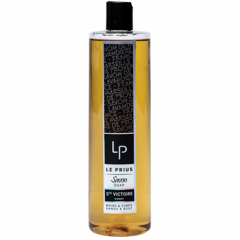 le prius Savon liquide de Marseille Sainte Victoire Miel 500ml Savon liquide de Marseille pour le corps et les mains