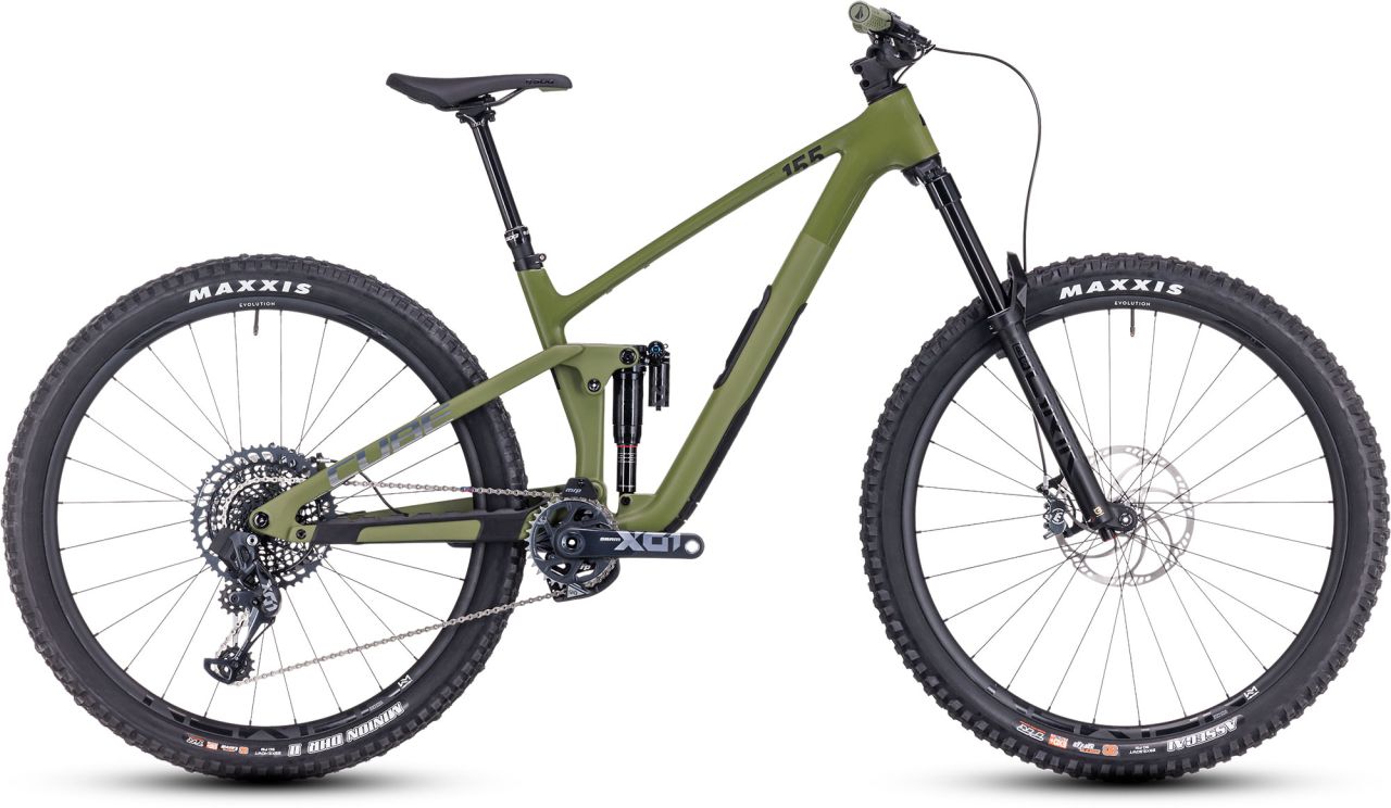 Cube Stereo ONE55 C:62 TM 29 olive´n´chrome kaufen | Bike-Discount