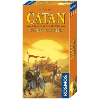 CATAN - Städte & Ritter Ergänzung 5/6 Spieler (DE)