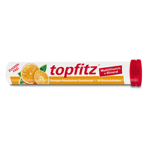 TOPFITZ Multivitamin Mineral Brausetabletten  20 St  Brausetabletten