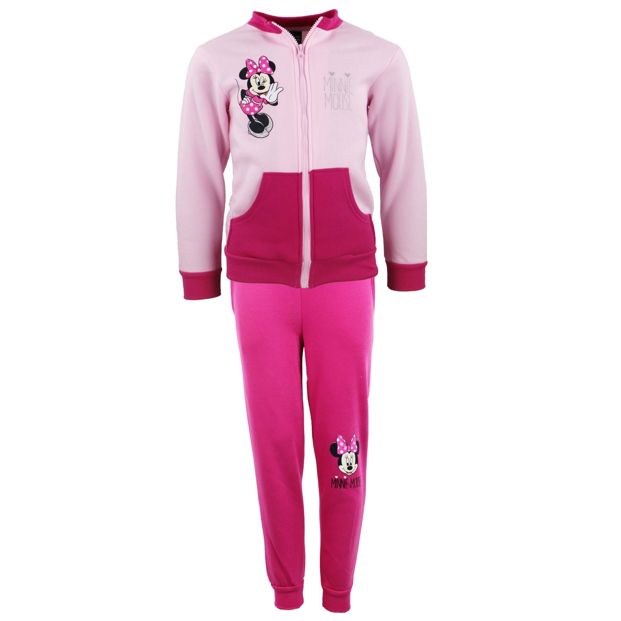 Sportanzug  Minnie Maus Jogginganzug Hose Pullover, Gr. 92 bis 128