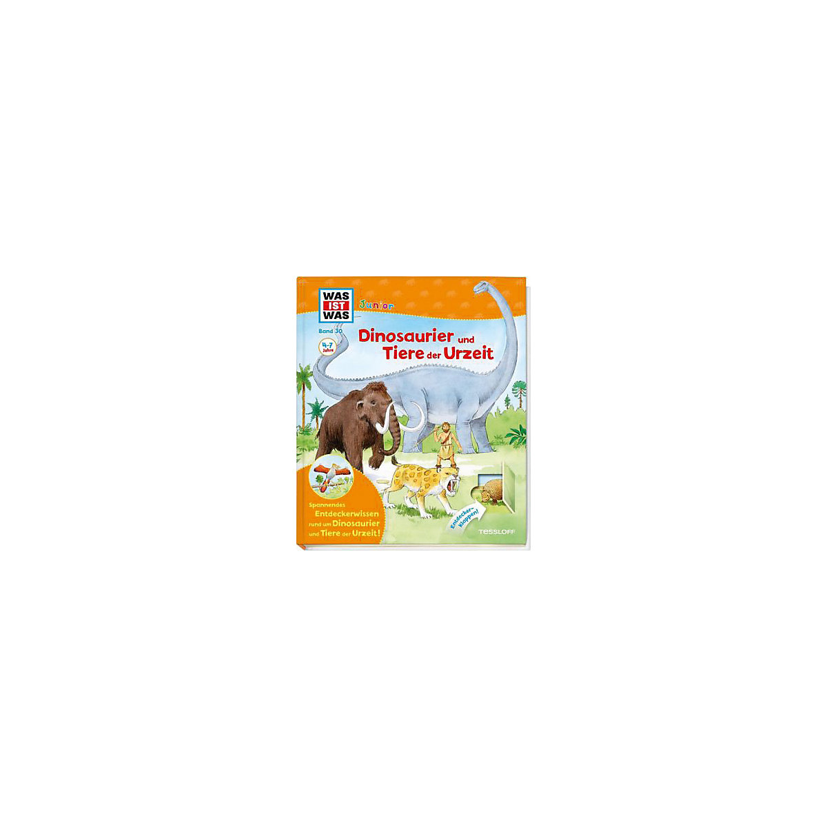 Was ist Was Junior: Dinosaurier und Tiere der Urzeit