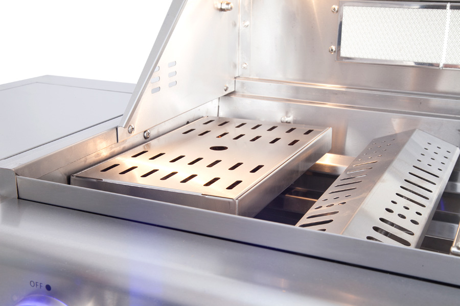 Allgrill Edelstahl Smokeboxx für Allgrill CHEF-Serie, EXTREM, ULTRA, OUTDOORKÜCHE