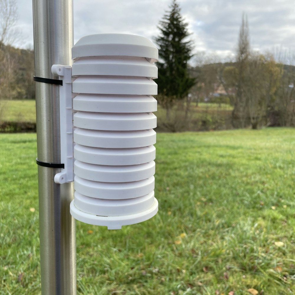 TFA Dostmann Schutzhülle für Außensender TFA 98.1114.02 Wetterschutzgehäuse Funkwetterstation