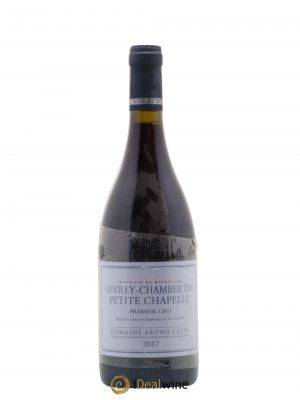 Gevrey-Chambertin 1er Cru Petite Chapelle Bruno Clair (Domaine)  2017 - Lot de 1 Bouteille