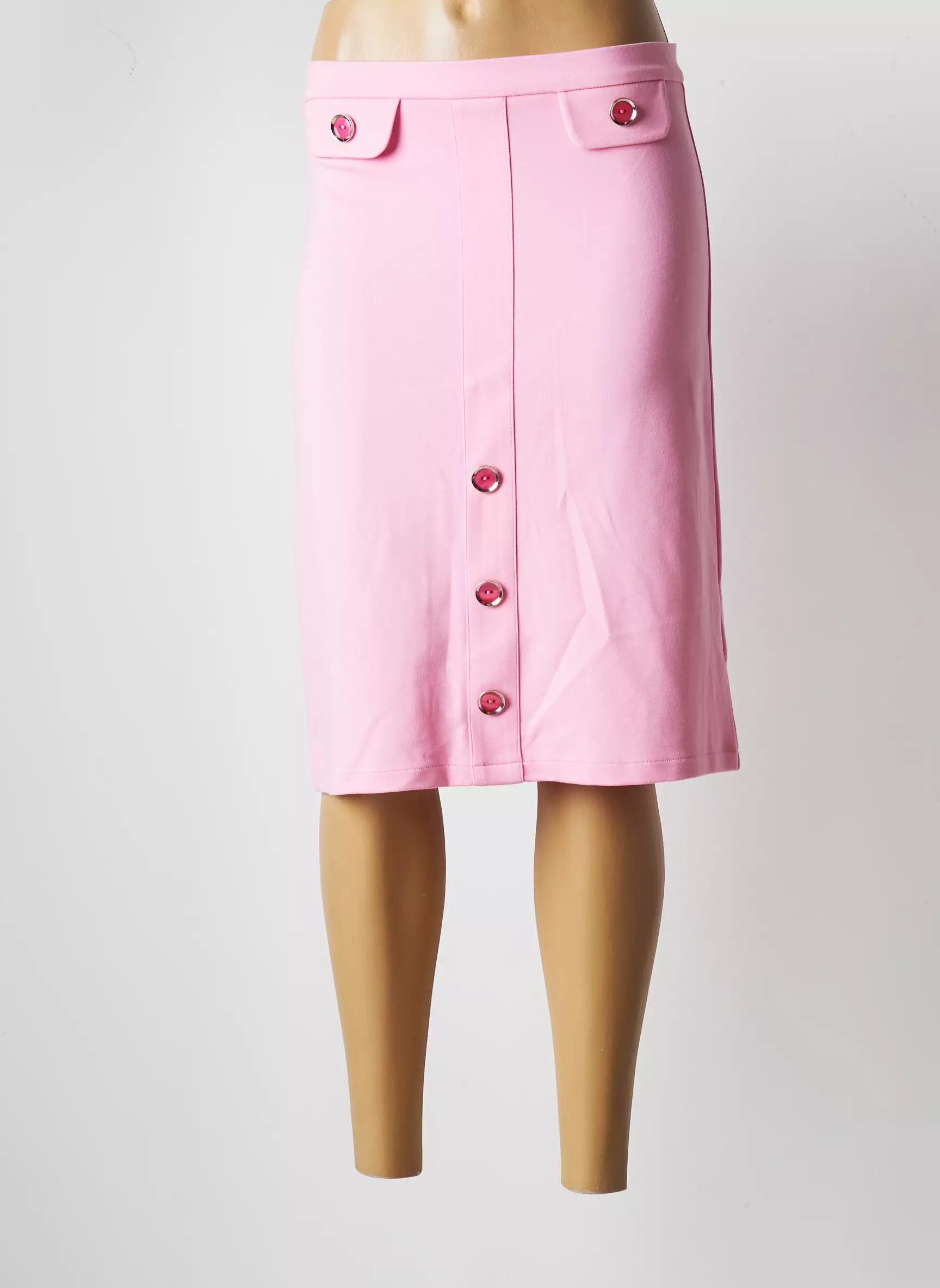 Margot Jupes Mi Longues Femme couleur rose