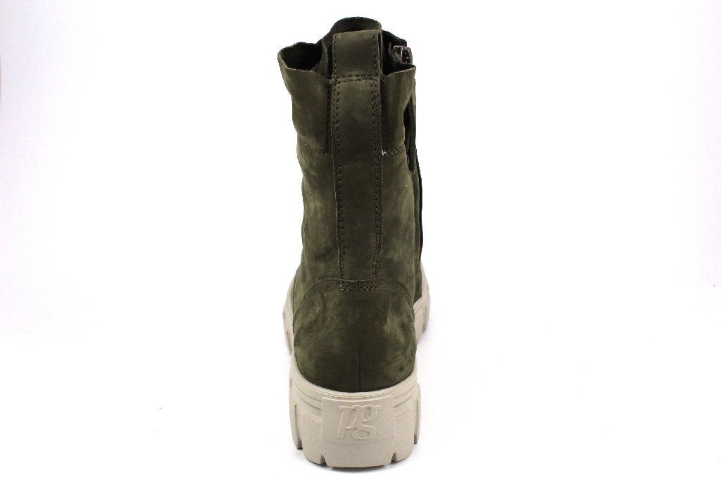 PAUL GREEN Schnür-Stiefeletten grün 9970