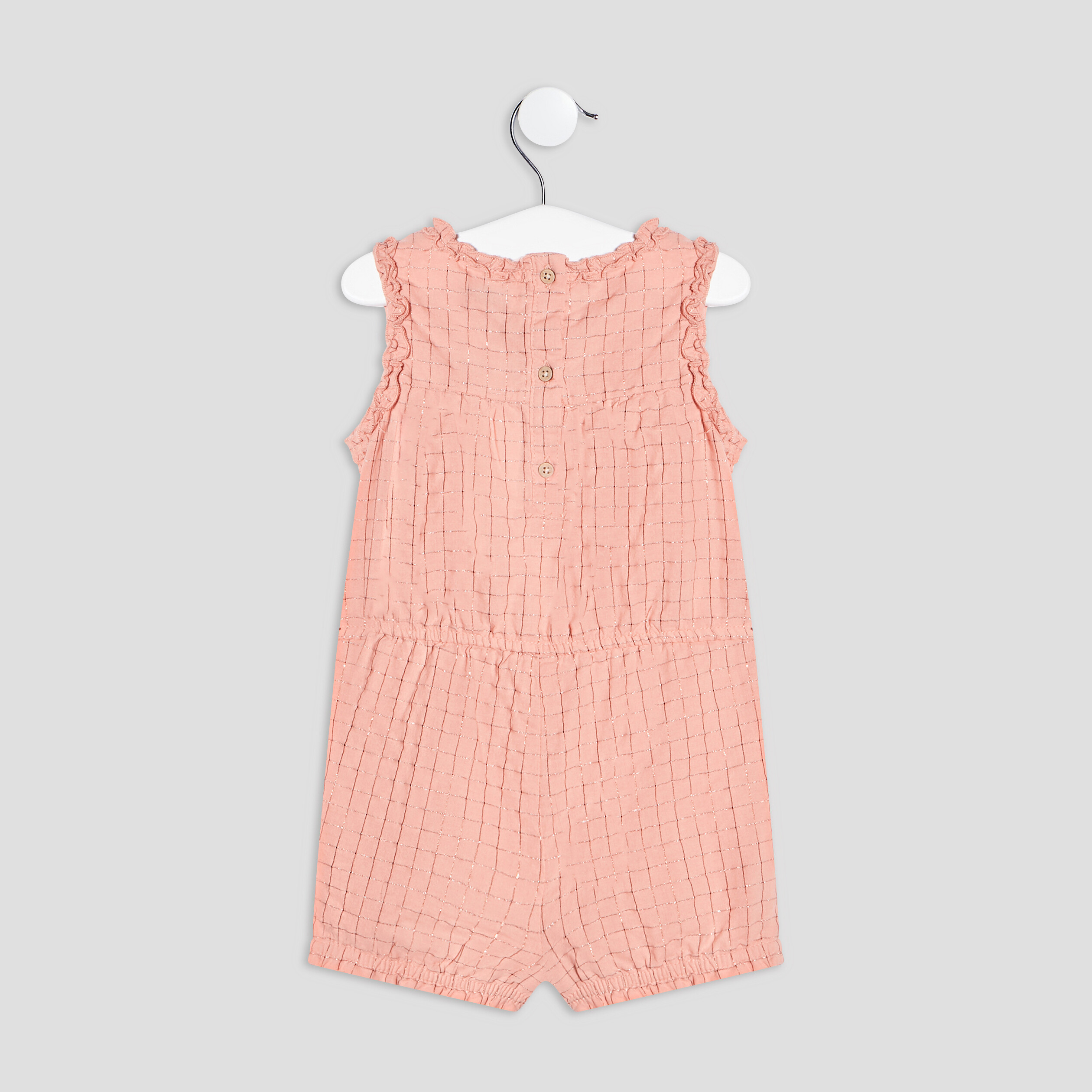 Combishort droite rose bébé fille | La Halle