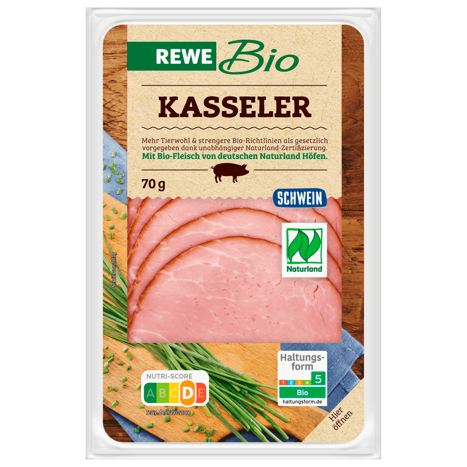 REWE Bio Kasseler 70g