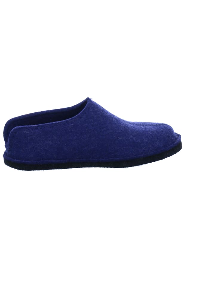 HAFLINGER Pantoffeln Flair Smily in blau günstig kaufen
