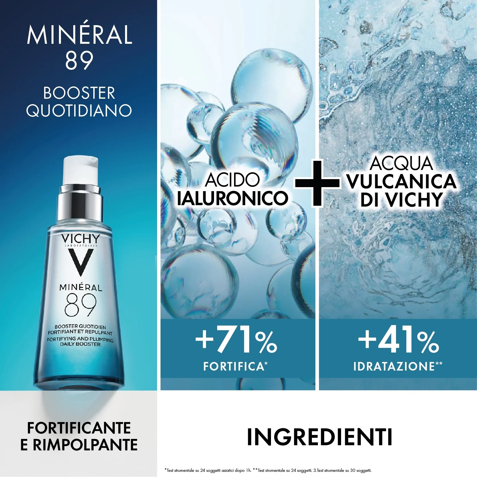 Mineral 89 Cofanetto Minéral 89 Booster Siero + Minéral 89 Crema - Cofanetto Idratante, Tratt.viso 24 ore idratante