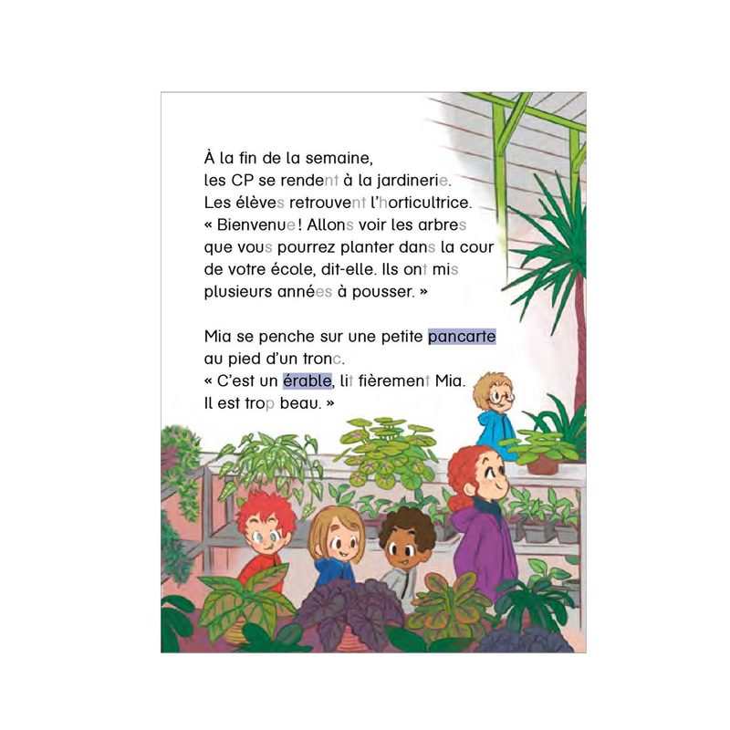 Livre Je suis en CP T36, Plantons des arbres - Flammarion