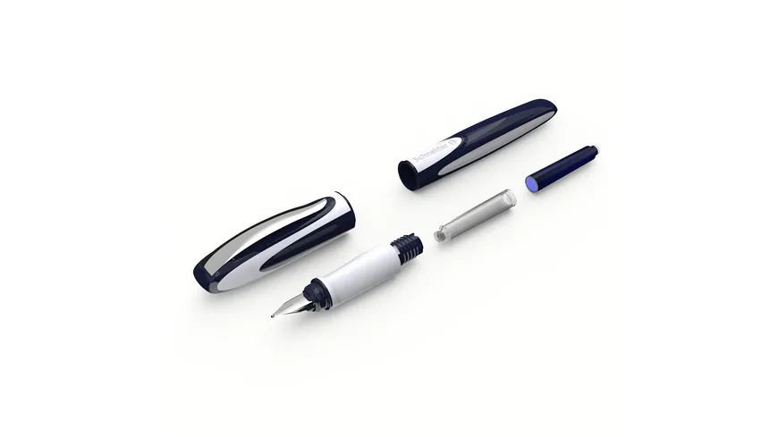 Schneider Füllhalter Ray Feder L blau/grau