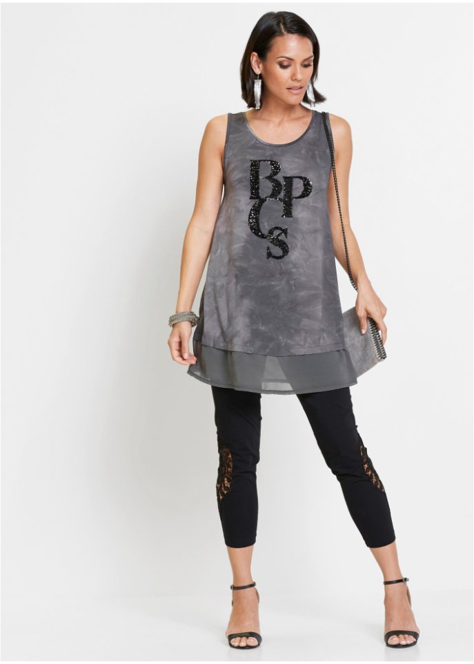Leggings mit Spitze