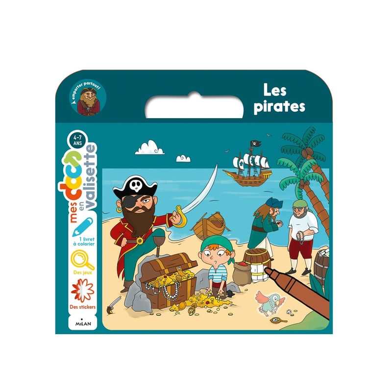 Livre Les pirates - Milan Jeunesse