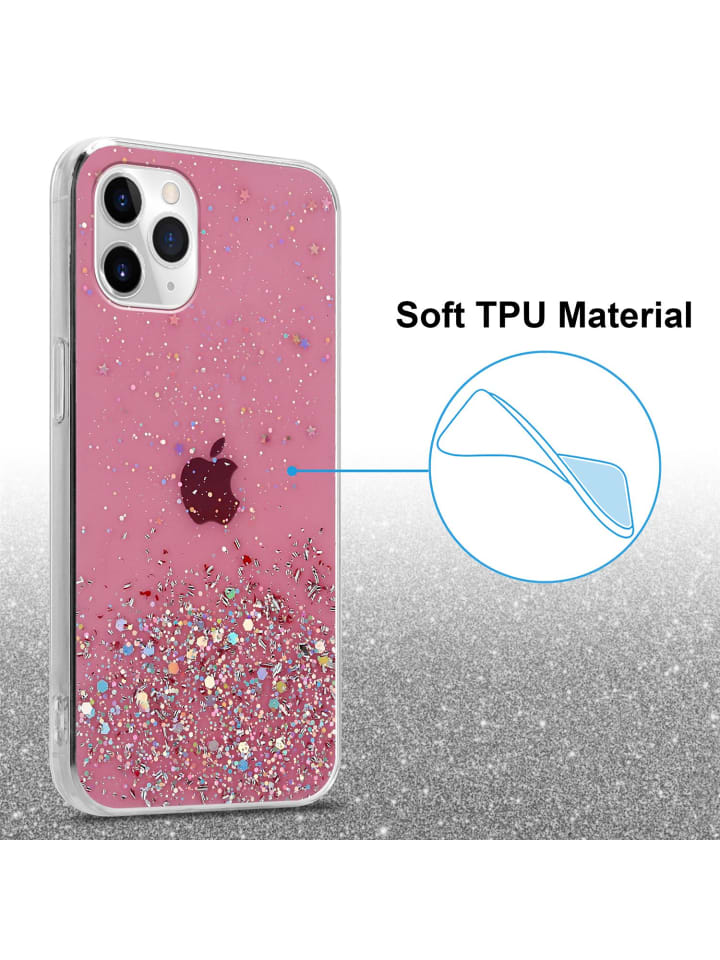 cadorabo Hülle für Apple iPhone 11 Glitter in Rosa mit Glitter günstig kaufen iPhone 11