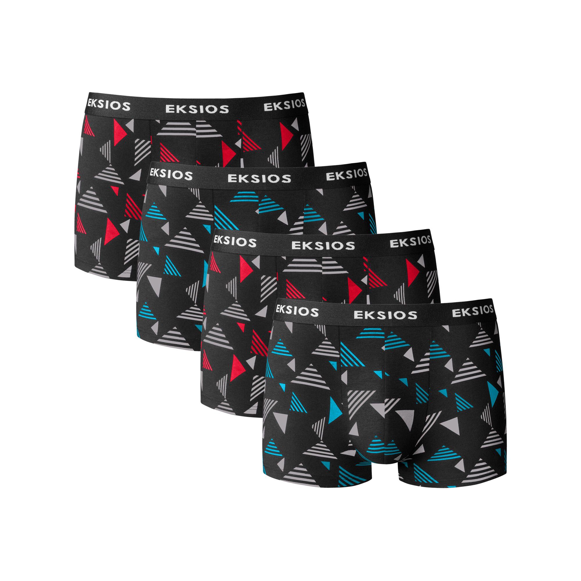 Boxer imprimé géométrique