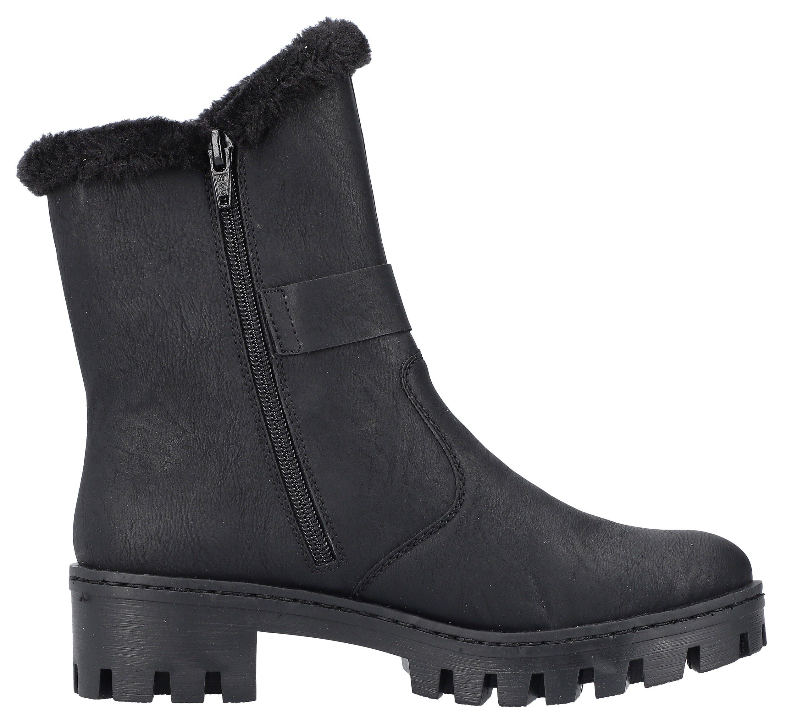 Rieker Winterstiefelette mit Zierschnalle am Schaft