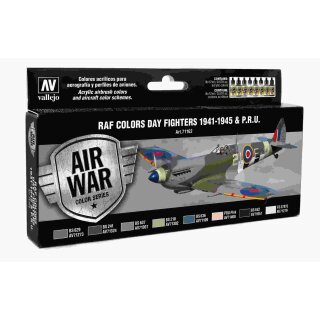 Model Air: Model Air Set RAF & FAA Day Fighters & PRU 1941-1945 (8)