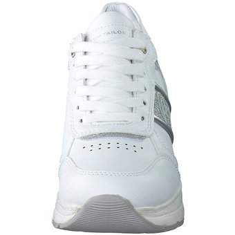 Tom Tailor Keilsneaker in weiß