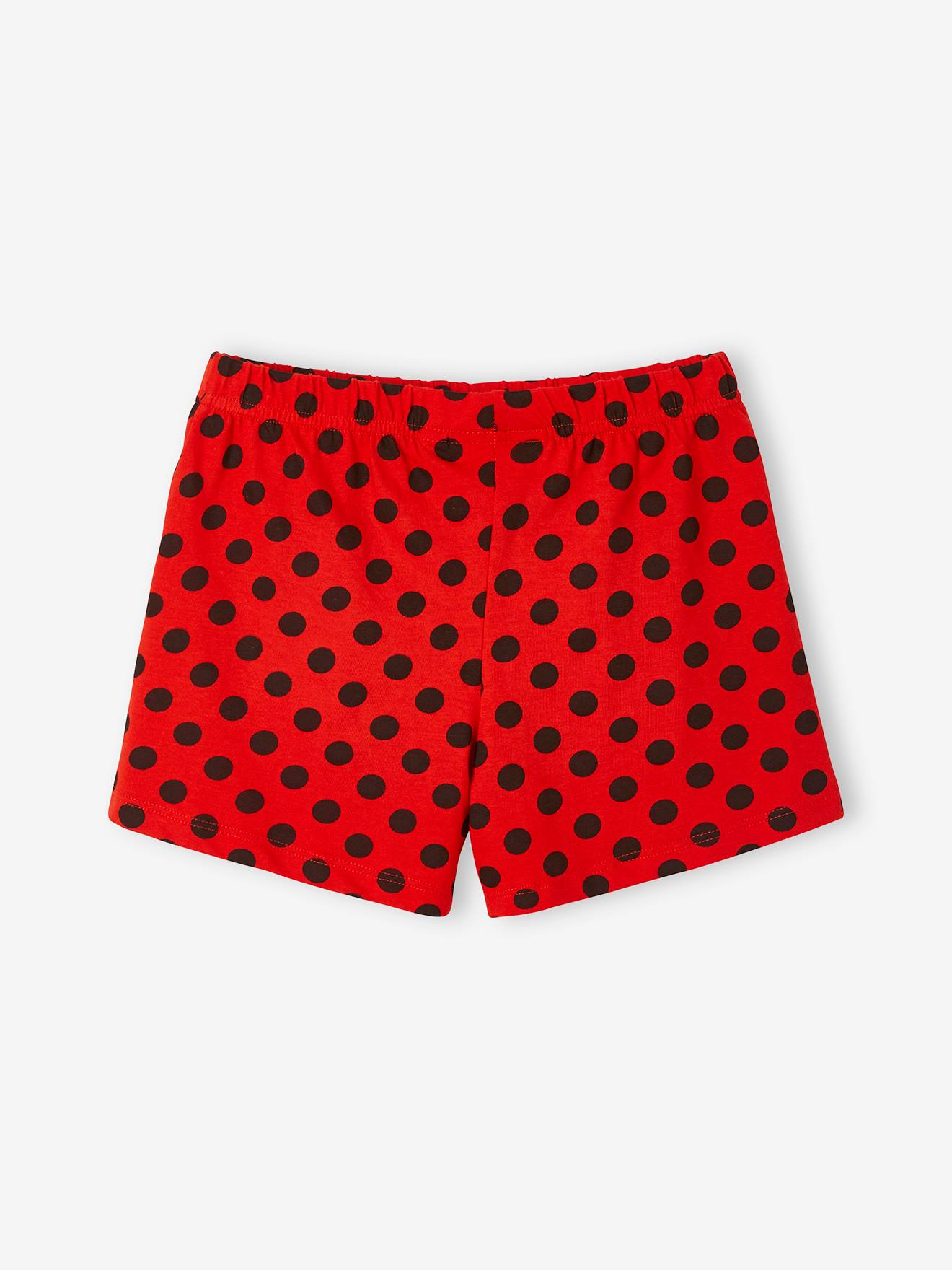 Pyjashort fille Miraculous® rouge