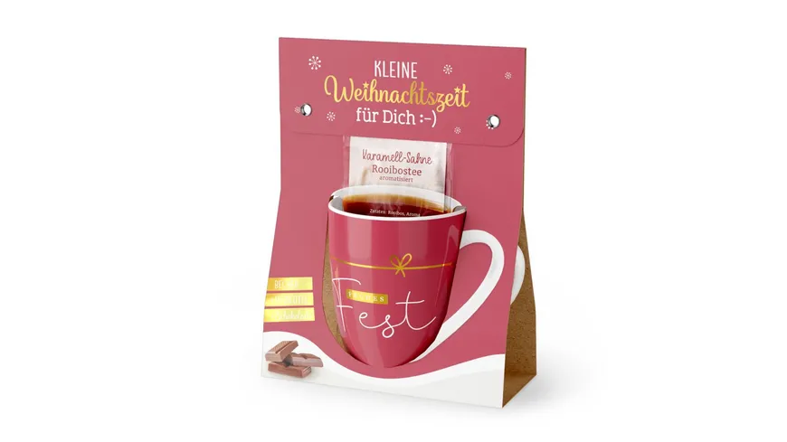 Geschenk für Dich Kleine Weihnachtszeit Schleife