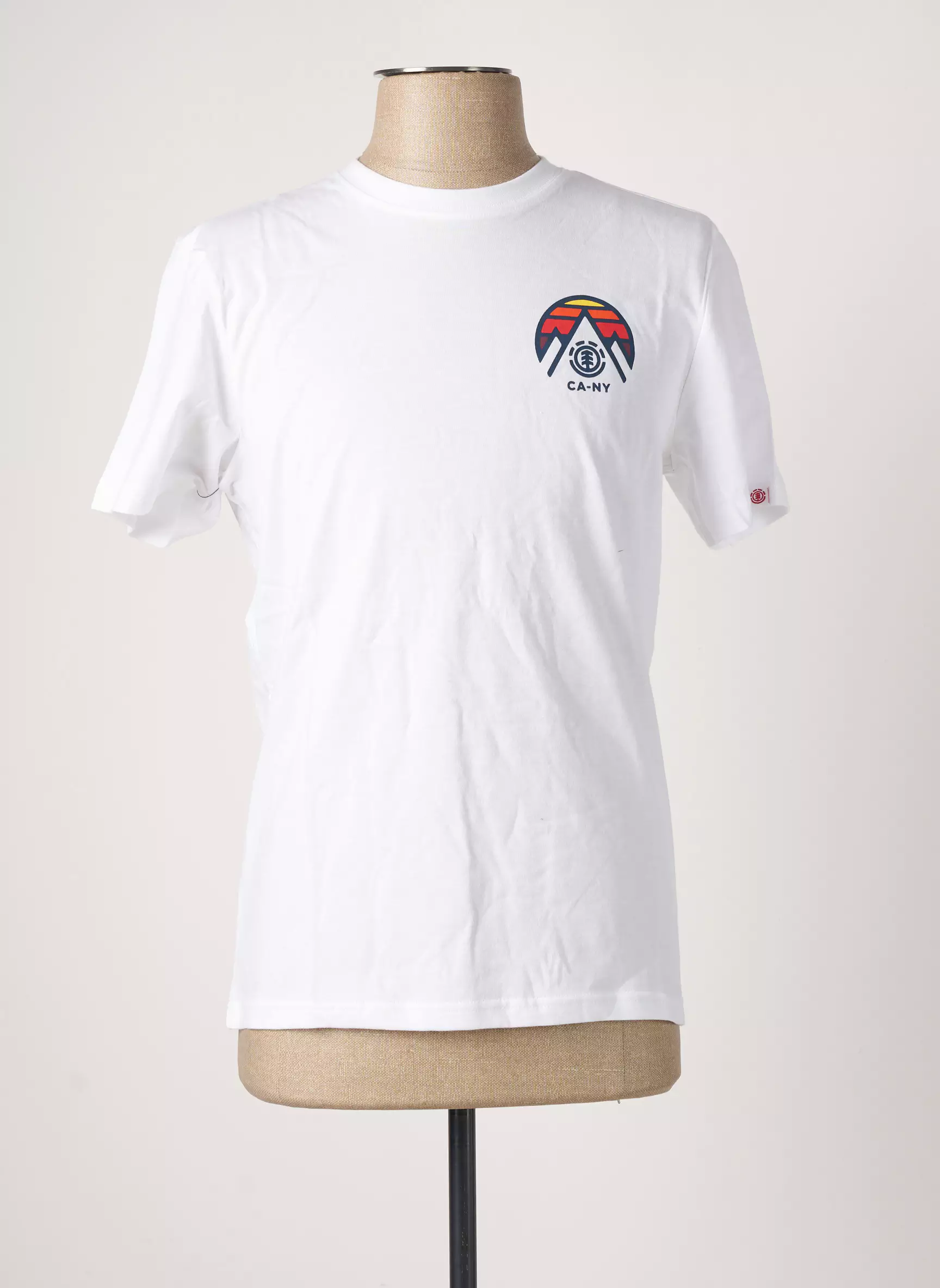 Element Tshirts Homme couleur blanc
