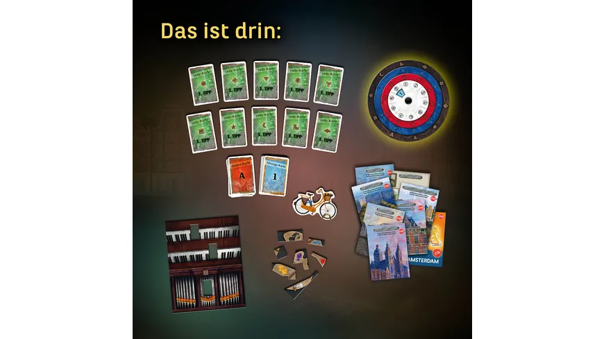 KOSMOS - EXIT® - Das Spiel: Die Jagd durch Amsterdam